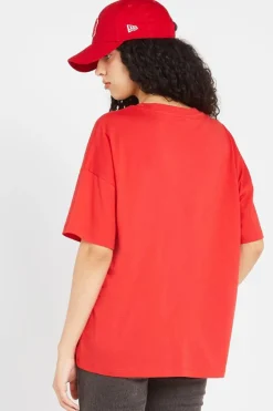 IDA SS DINNER - T-shirt | Rouge