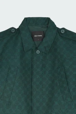 imani monogram jacket - Veste | Vert
