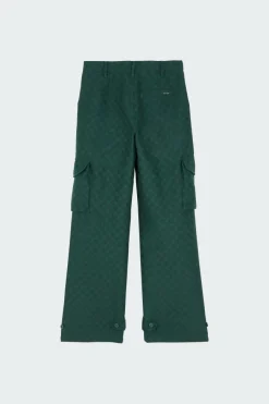imani monogram pants - Pantalon | Vert