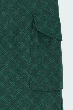 imani monogram pants - Pantalon | Vert