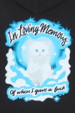 IN LOVING MEMORY - Hoodie | Noir