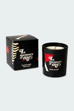 IN MEMORY OF ME - BOUGIE | Noir