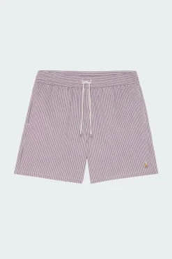 5.75-Inch Traveler Classic Swim Trunk - Short de bain | Rouge