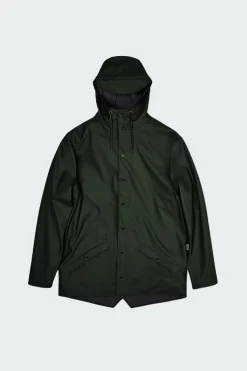 JACKET W3 - Coupe-vent imperméable à capuche | Vert