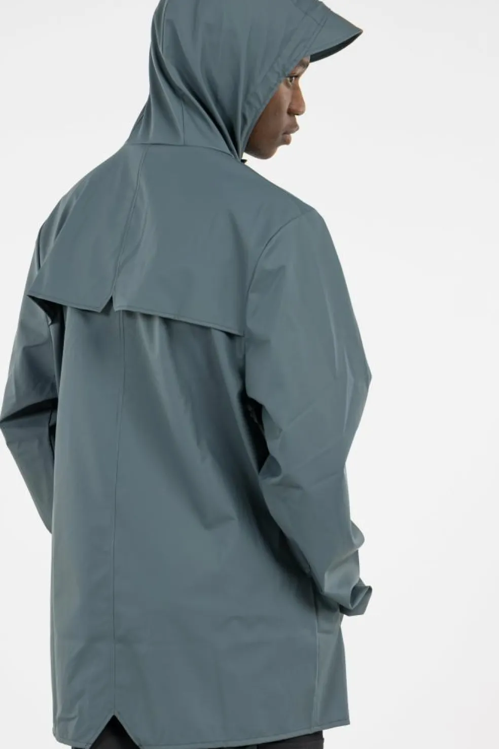 JACKET W3 - Coupe-vent imperméable à capuche | Bleu