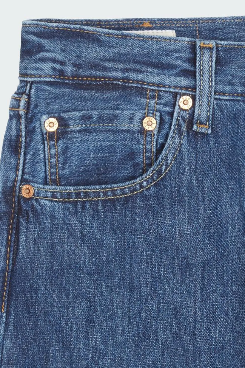 Jean 501 regular-fit en coton stretch | Bleu
