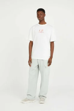 JERSEY LOGO T-SHIRT - T-shirt | Blanc