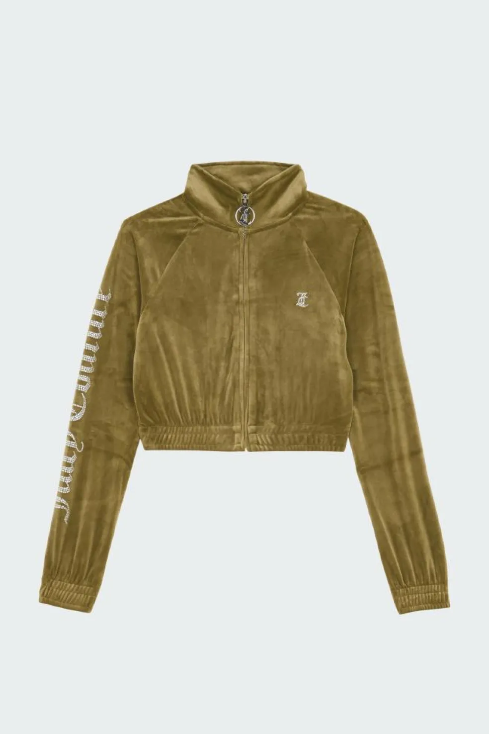 JUICY SLEEVE LOGO TRACKTOP - Veste | Kaki