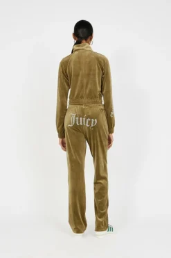 JUICY SLEEVE LOGO TRACKTOP - Veste | Kaki