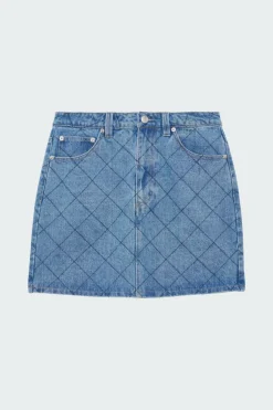 KALLIE DENIM LIN LIGHT IN - Jupe | Bleu