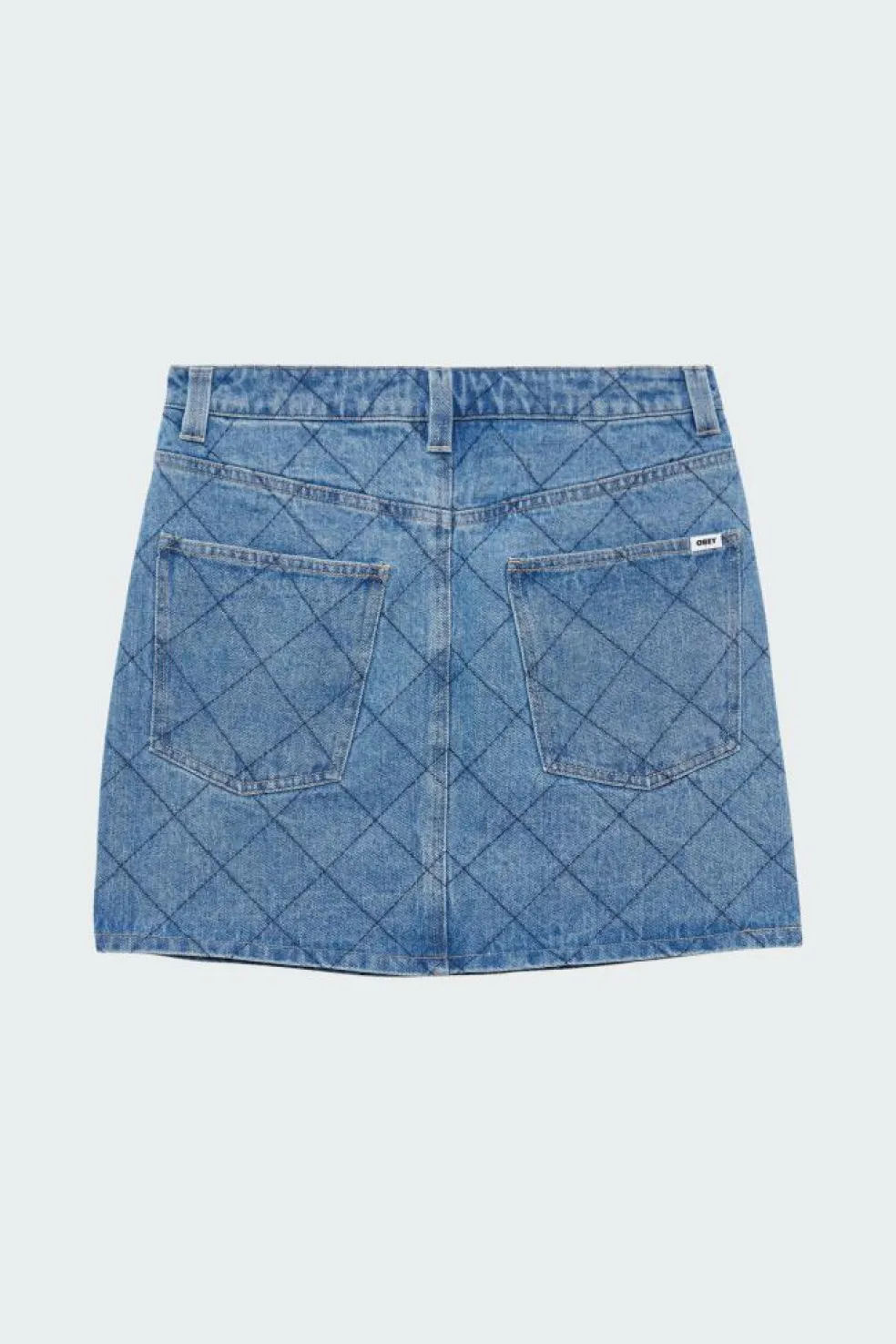 KALLIE DENIM LIN LIGHT IN - Jupe | Bleu