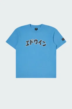 Katakana Retro TS - T-shirt | Bleu