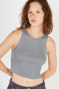 KAYLA - Top | Gris