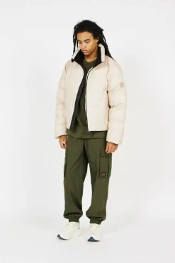 KEVO SHORT PUFFER - Doudoune | Beige