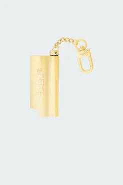 KEYCHAIN BURNER LIGHTER SLEEVE - Briquet | Doré