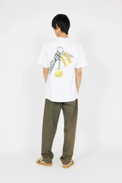 KEYS TO THE CITY SS - T-shirt | Blanc