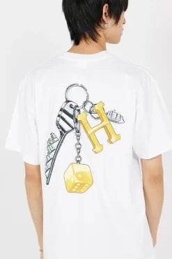 KEYS TO THE CITY SS - T-shirt | Blanc