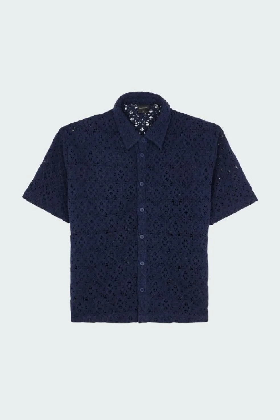 LACE SHIELD SS - Chemise | Bleu