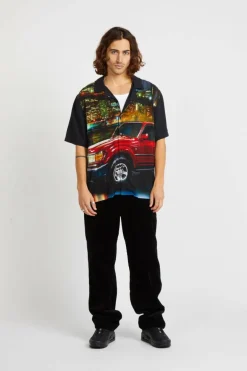 LAND CR BIG - Chemise | Noir