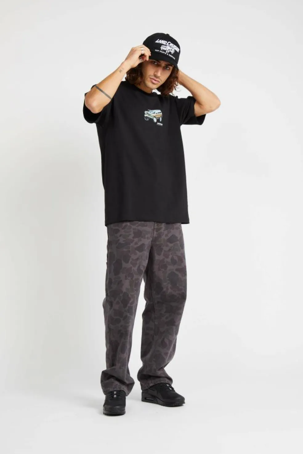 LAND CR ROS - T-shirt | Noir