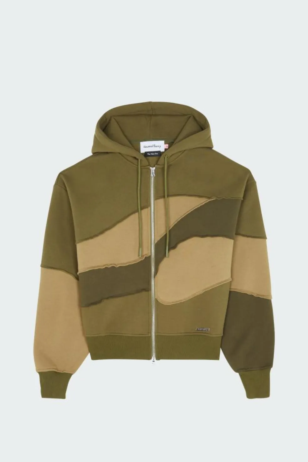 LANDSCAPE HD - Hoodie zippé | Kaki