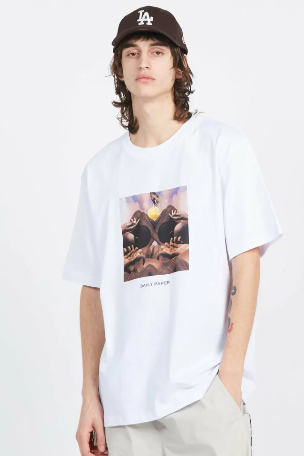 landscape ss t-shirt - T-shirt | Blanc