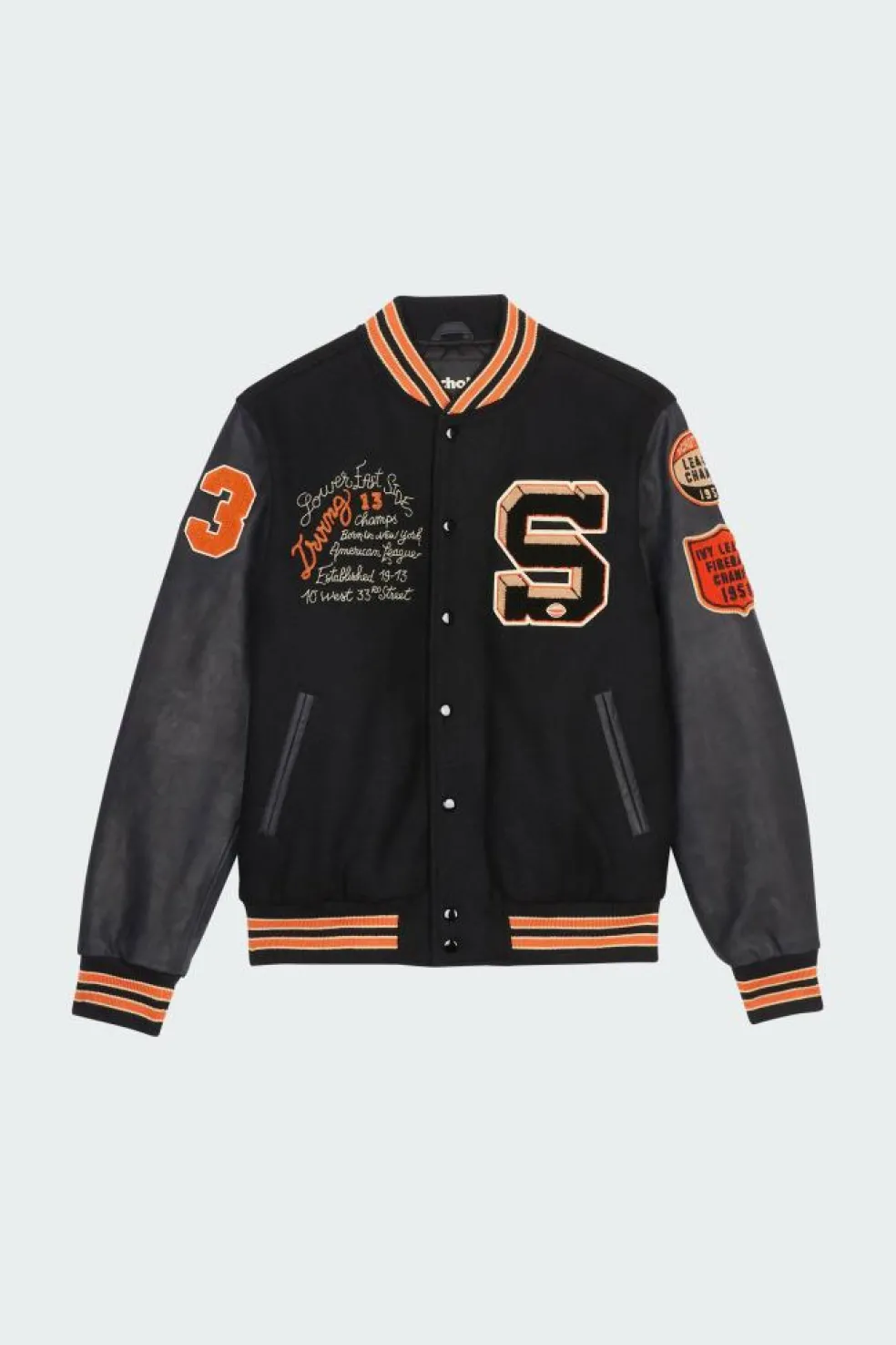 LCTEDDYBD - Veste en cuir | Noir