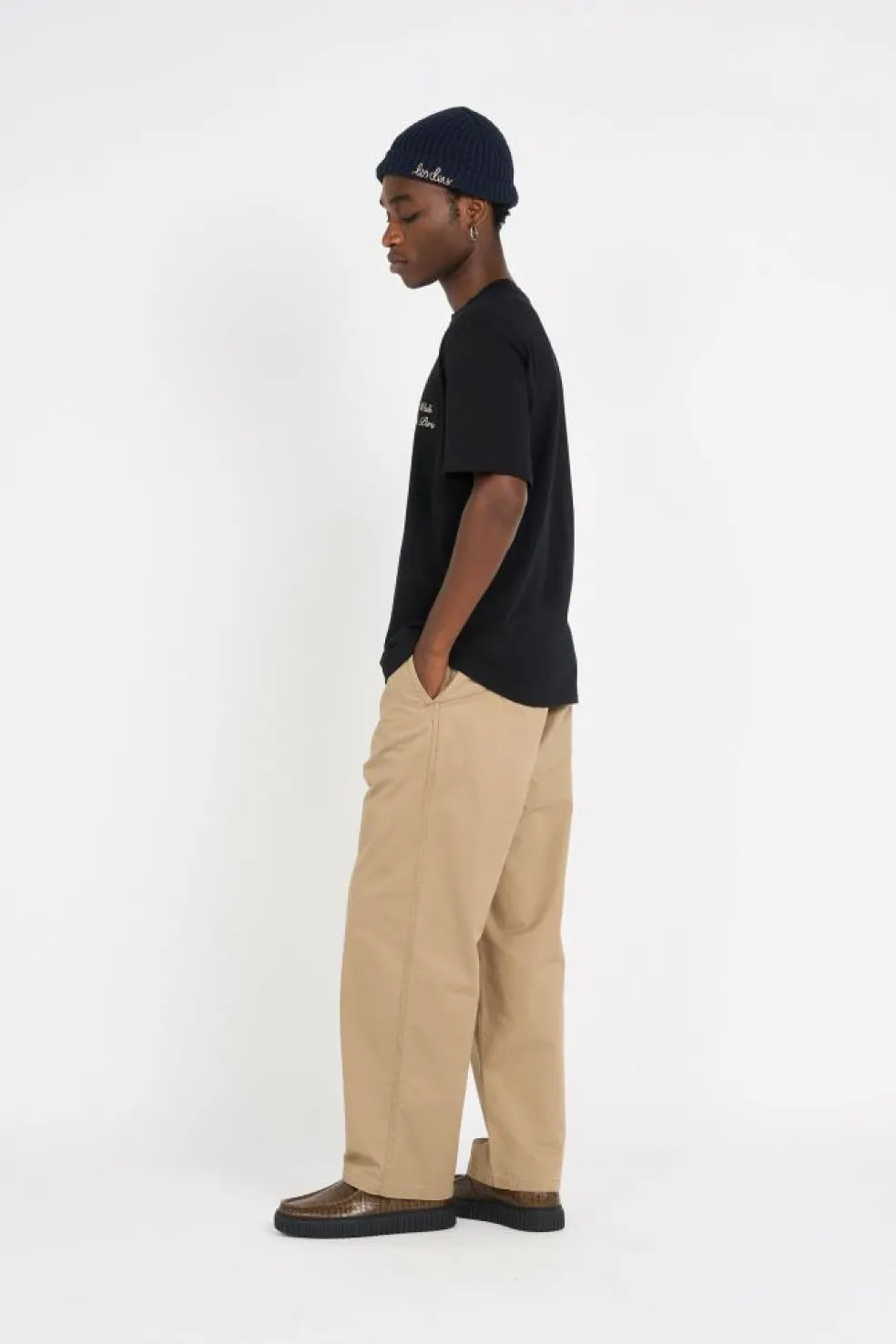 Le t-shirt beige héritage - T-shirt | Noir