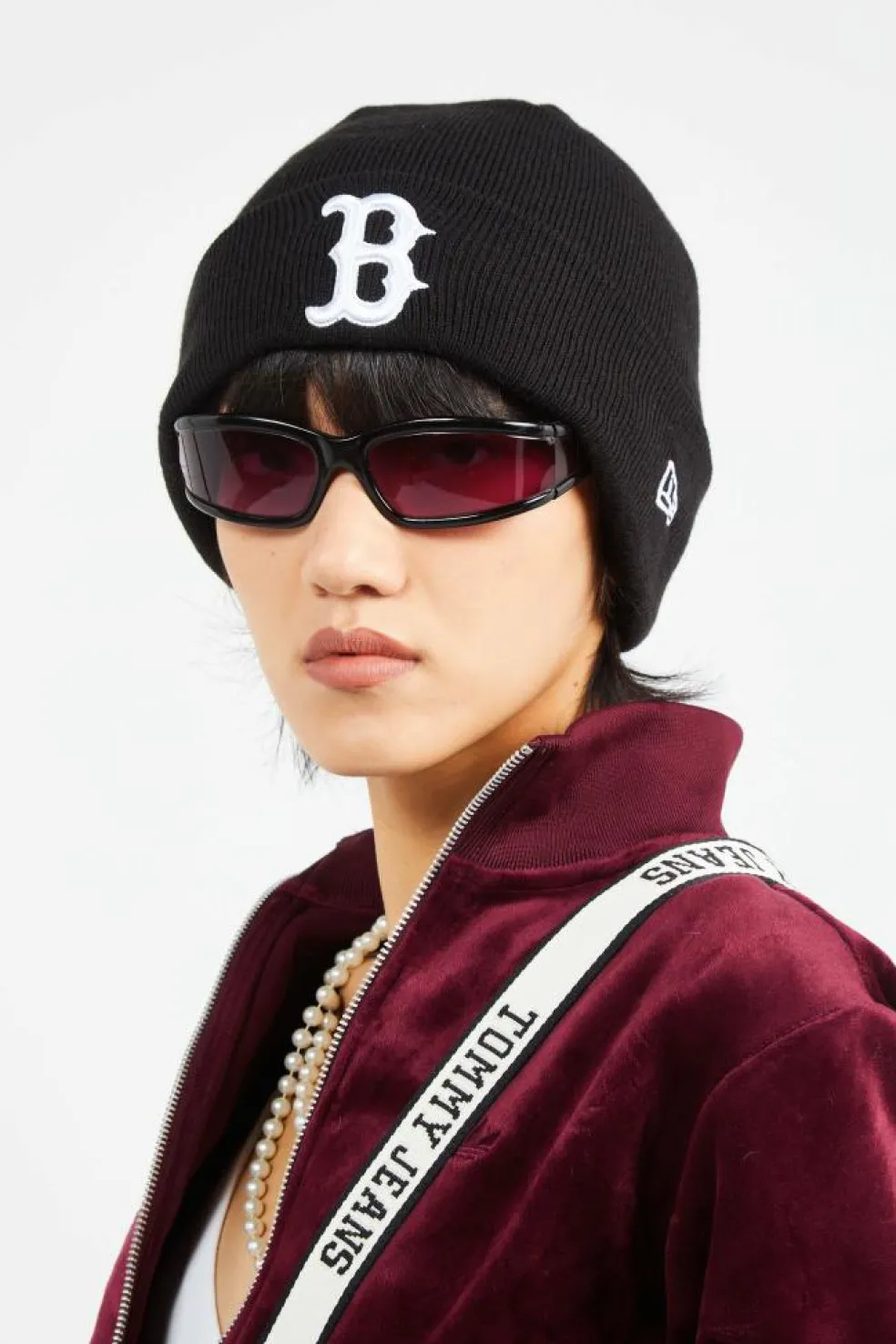 LEAGUE ESS CUFF - bonnet | Noir