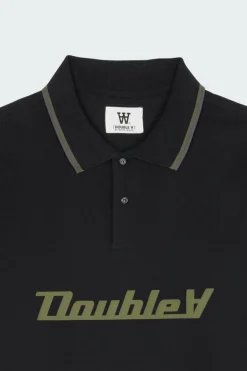 Len Baseline LS Polo GOTS - Polo | Noir