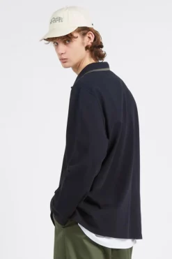 Len Baseline LS Polo GOTS - Polo | Noir