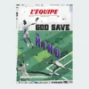 L'Equipe - Federer (digigraphie) - Affiche | Multicolore