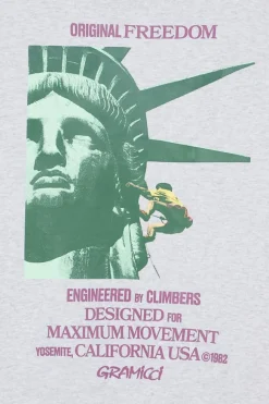 LIBERTY HOODED - Hoodie | Gris