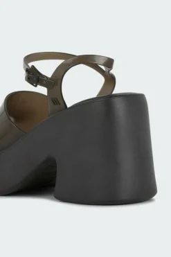 LINA - Sandales hautes | Noir