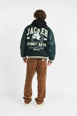 LINEAR MOUNTAIN S/S GRAPE LEAF - T-shirt | Kaki