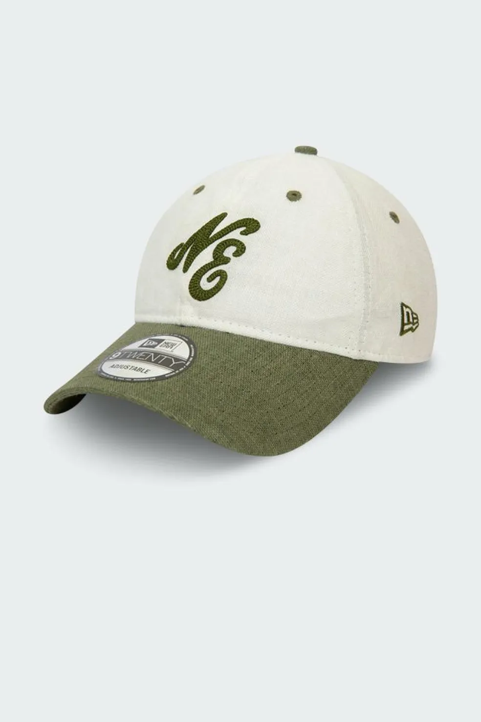 LINEN SCRIPT 9T - Casquette | Blanc