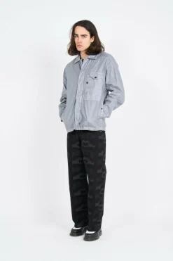 LINO WAX OVERSHIRT - Surchemise | Gris