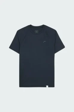 LOGO AIR SHORT SLE - T-shirt | Noir