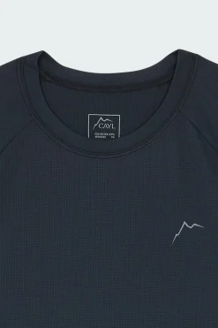 LOGO AIR SHORT SLE - T-shirt | Noir