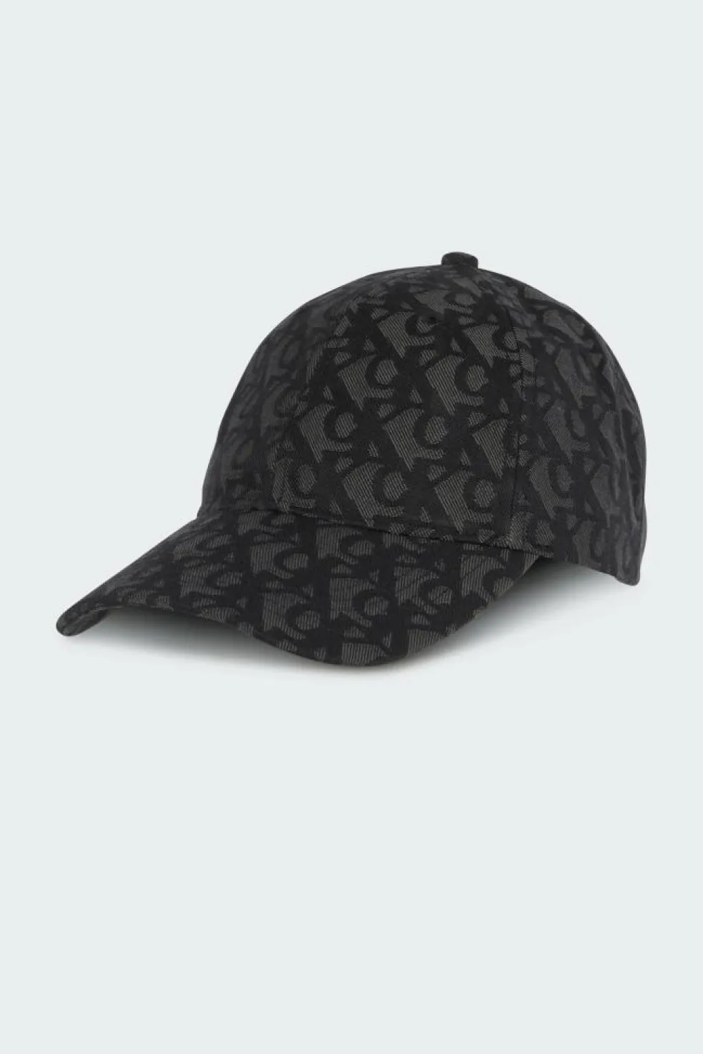 LOGO JACQUARD BASEBALL - Casquette | Noir