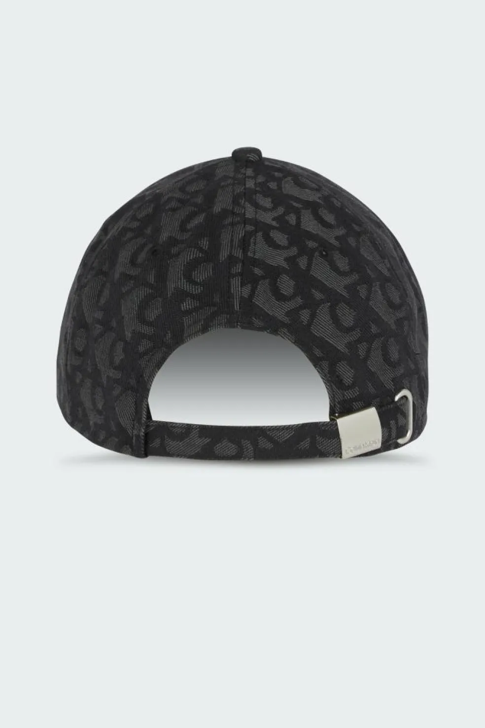 LOGO JACQUARD BASEBALL - Casquette | Noir