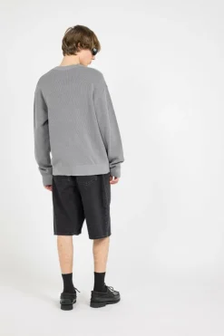LOGO KNIT SW - Pull | Gris