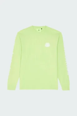 LOGO LONG SLEEVE - T-shirt | Jaune