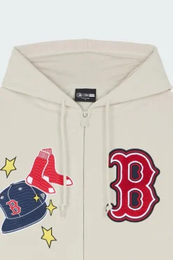 LOGOSLCT FZHD NA LIF - Hoodie zippé | Beige