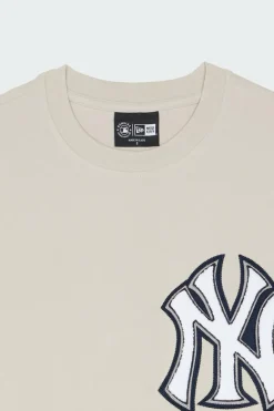 LOGOSLCT NA LIF NEW YORK - T-shirt | Beige