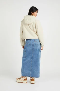 LOHJA SHORT INSULATED JACKET W3T1 - Parka | Beige