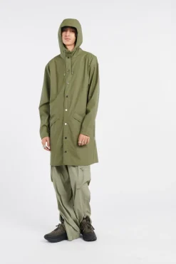 LONG JACKET W3 - Coupe-vent | Vert