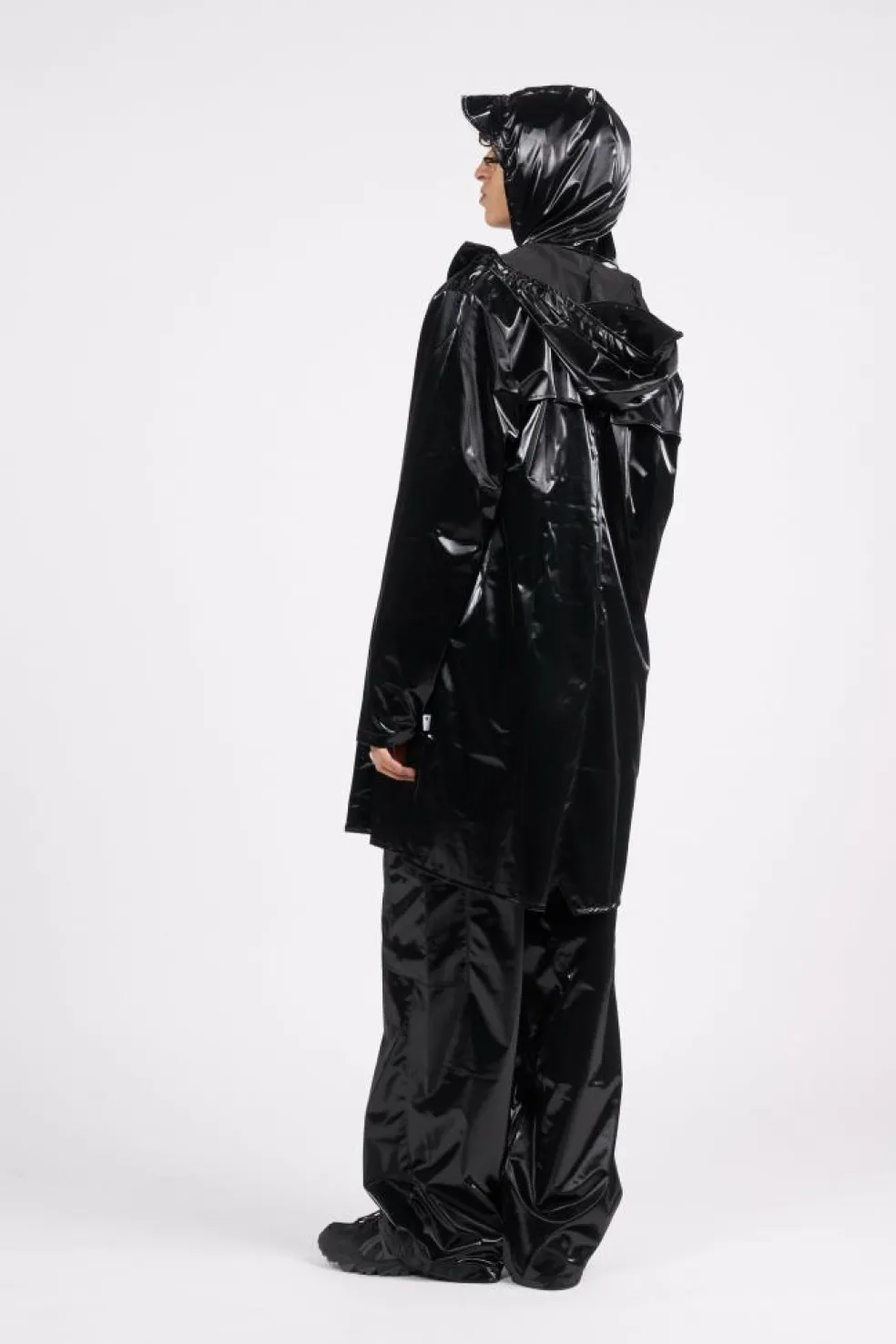 LONG JACKET W3 - Coupe-vent | Noir