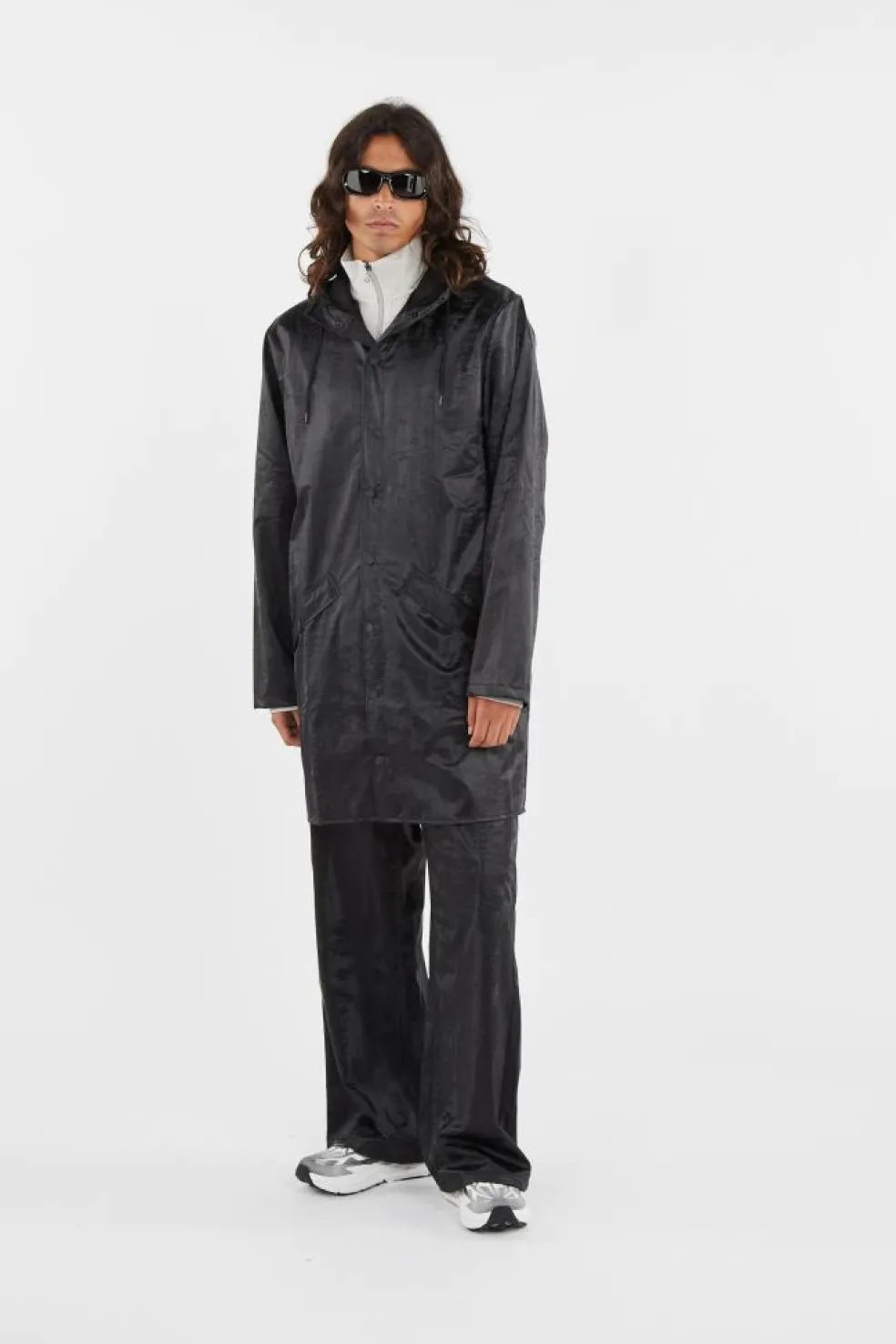 LONG JACKET W3 - Coupe-vent | Noir