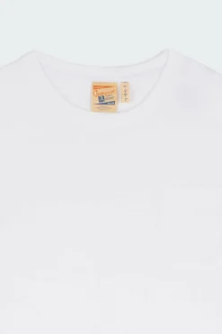 Long Sleeve Crewneck T-Shirt - T-shirt | Blanc